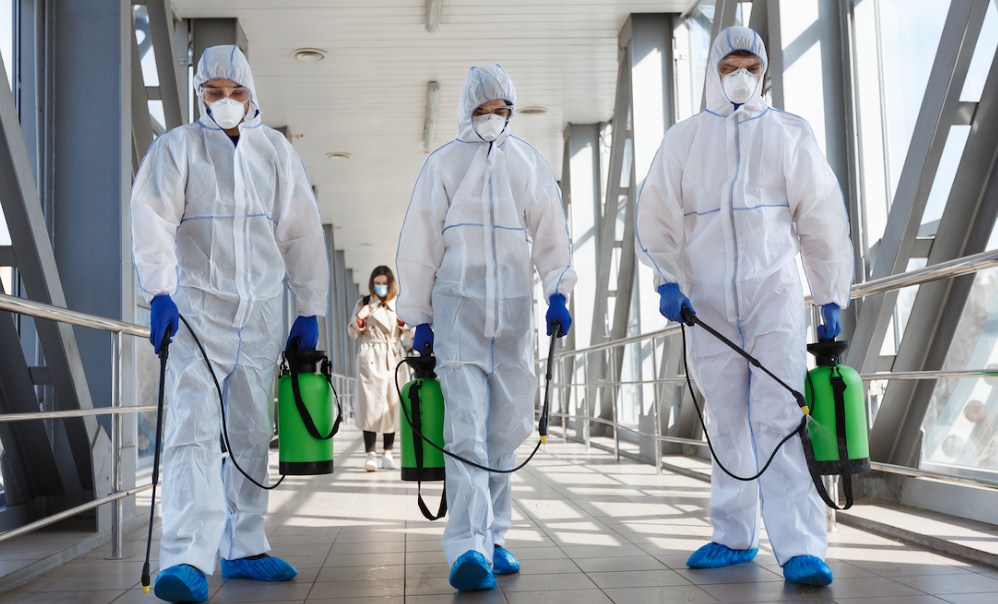 chemical disinfections service and sanitizing service
